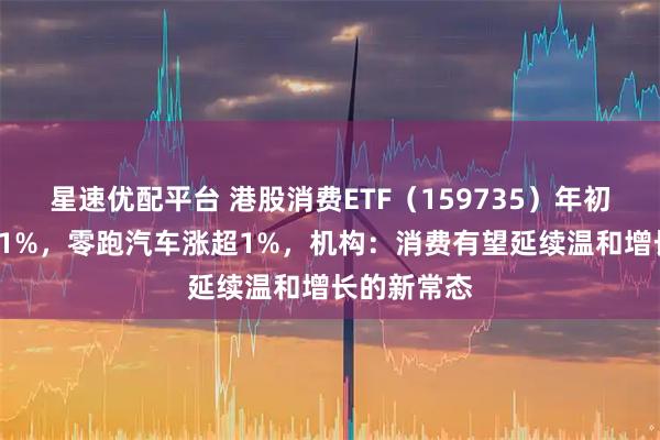 星速优配平台 港股消费ETF（159735）年初至今涨超21%，零跑汽车涨超1%，机构：消费有望延续温和增长的新常态